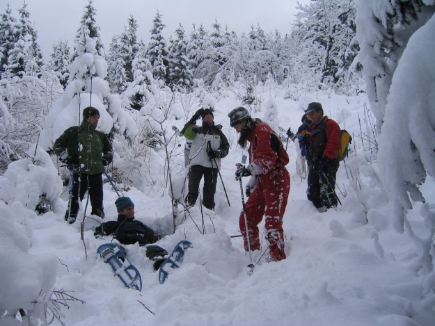 Rando raquettes dans le Fauciny