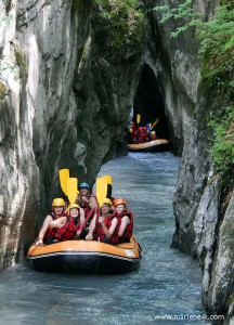 rafting gorges des tines