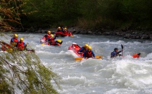 canoraft sur l'Arve3